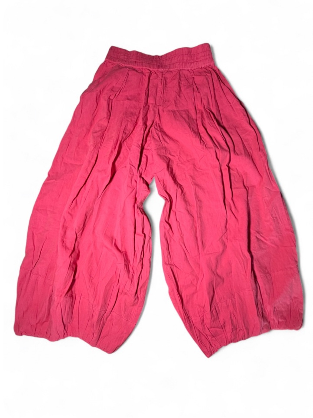 Free People Moonflower Pull-On Balloon Pants Pink M NWOT $98 - Picture 3 of 5